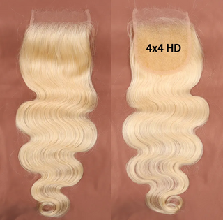 Hair clossure Human Hair 4X4 HD