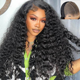 Nayla Long Human Hair Wigs Loose Deep Wave Wig Long Lace Wig 22 Inchs